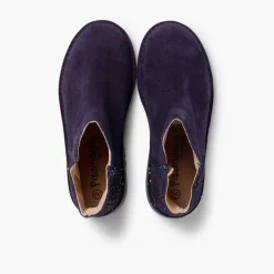 Botas<Pisamonas Botines Planos Con Topitos Brillantes