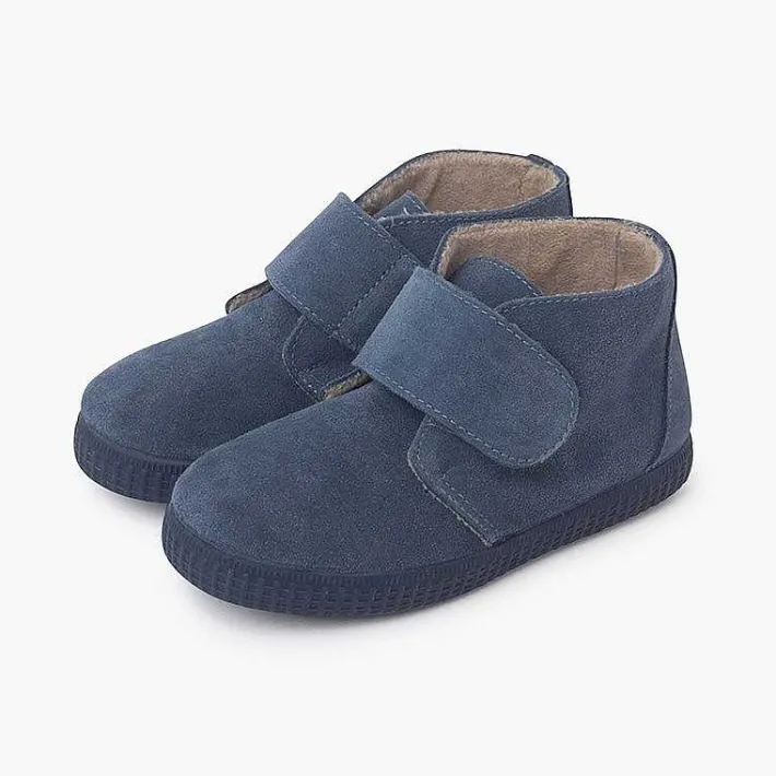 Botas<Pisamonas Botines Tira Ancha Adherente Forro Pelito