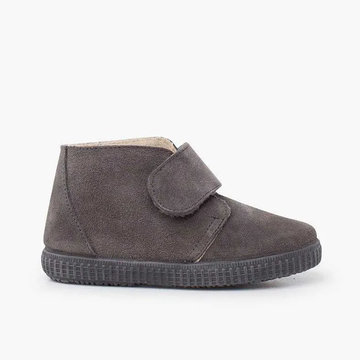 Botas<Pisamonas Botines Tira Ancha Adherente Forro Pelito