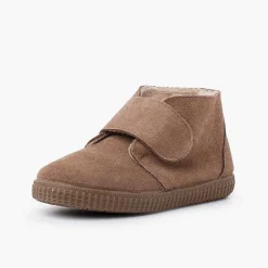 Botas<Pisamonas Botines Tira Ancha Adherente Forro Pelito