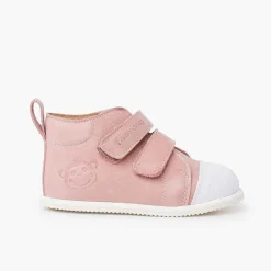 Zapatillas<Pisamonas Botita Piel Sport Puntera Blanca