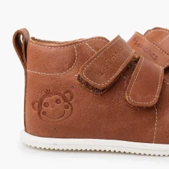 Zapatillas<Pisamonas Botita Piel Sport Puntera Blanca