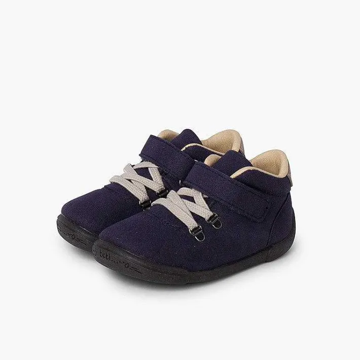 Botas<Pisamonas Botita Reforzada Cordones Elasticos Y Tira Adherente