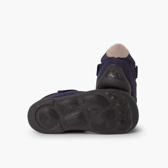 Botas<Pisamonas Botita Reforzada Cordones Elasticos Y Tira Adherente