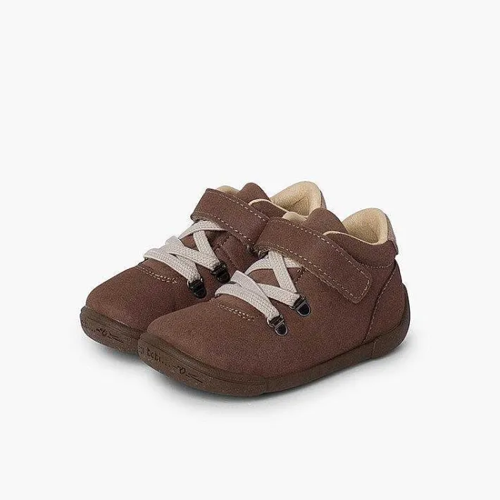 Botas<Pisamonas Botita Reforzada Cordones Elasticos Y Tira Adherente