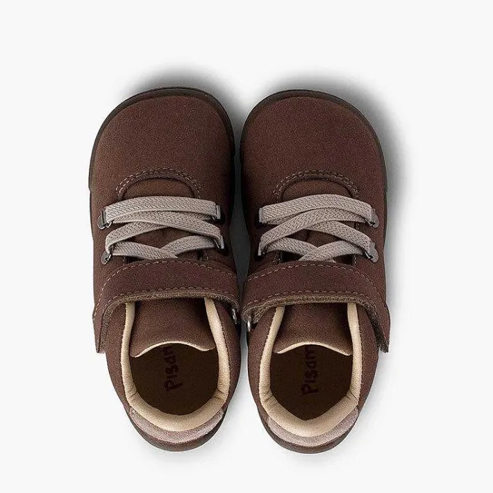 Botas<Pisamonas Botita Reforzada Cordones Elasticos Y Tira Adherente