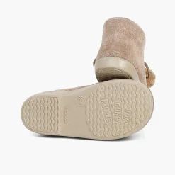 Botas<Pisamonas Botitas Con Pompones Niño Y Niña
