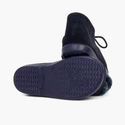 Botas<Pisamonas Botitas Con Pompones Niño Y Niña