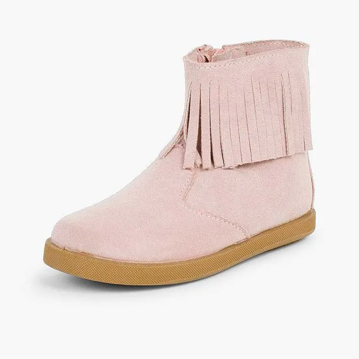 Botas<Pisamonas Botitas Flecos Con Cremallera Primeros Pasos