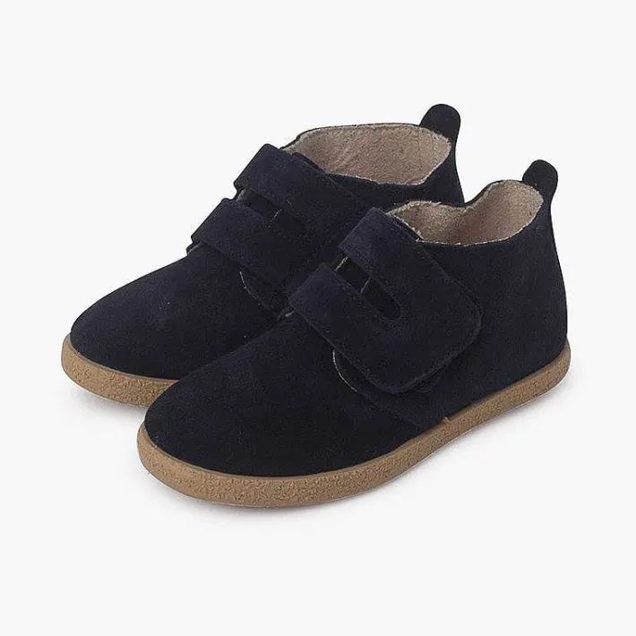 Botas<Pisamonas Botitas Niños Tira Ancha Adherente Serraje
