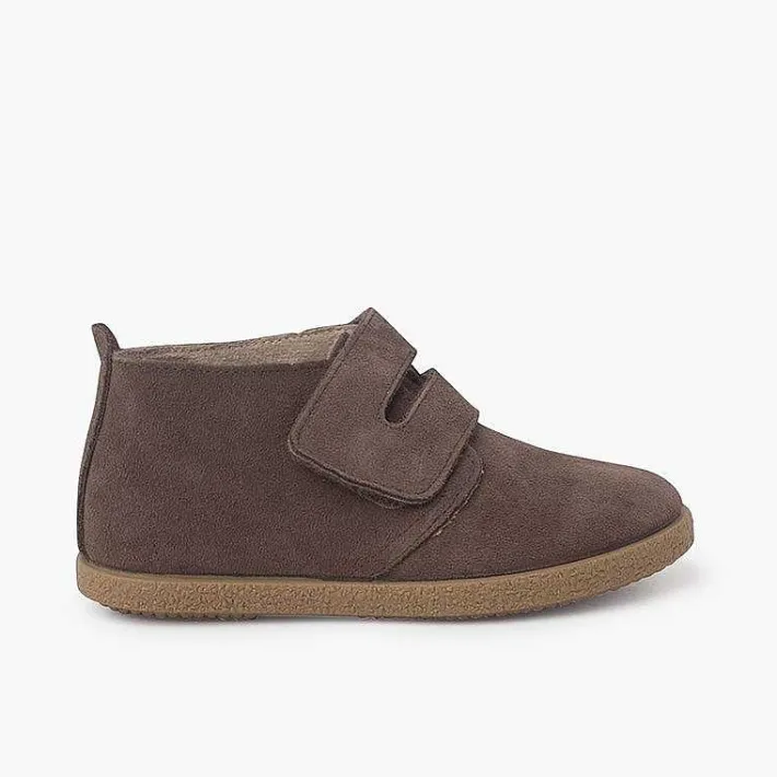 Botas<Pisamonas Botitas Niños Tira Ancha Adherente Serraje