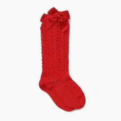 Leotardos Y Textil Condor<Pisamonas Calcetin Condor Alto Calado Con Lazo