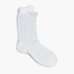Leotardos Y Textil Condor<Pisamonas Calcetin Condor Alto Calado Con Lazo