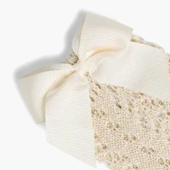 Leotardos Y Textil Condor<Pisamonas Calcetin Condor Alto Calado Con Lazo