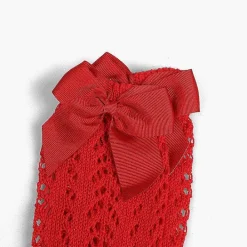 Leotardos Y Textil Condor<Pisamonas Calcetin Condor Alto Calado Con Lazo
