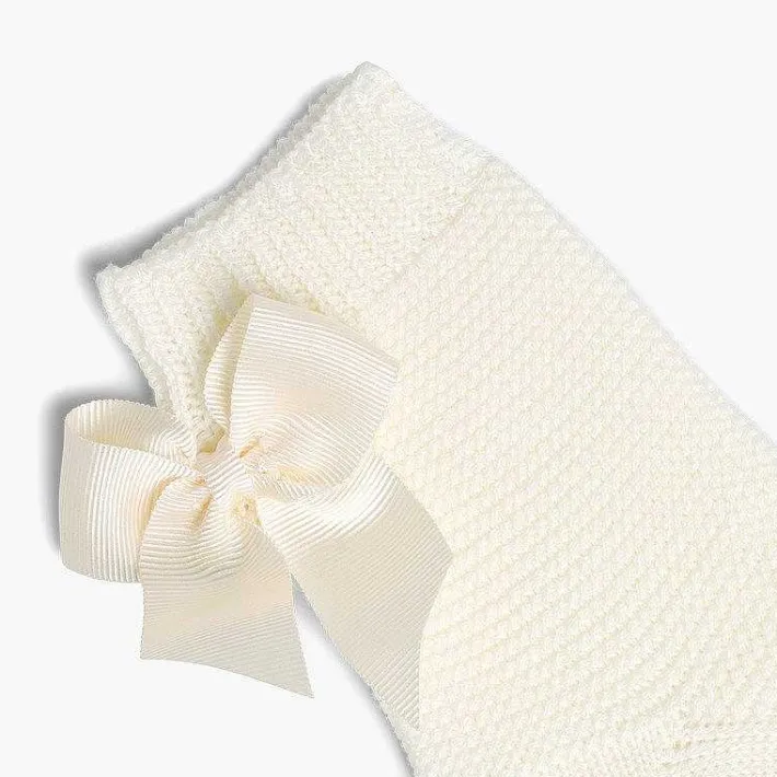 Leotardos Y Textil Condor<Pisamonas Calcetin Condor Corto Punto Bobo Con Lazo