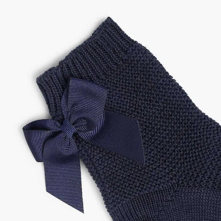 Leotardos Y Textil Condor<Pisamonas Calcetin Condor Corto Punto Bobo Con Lazo