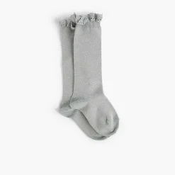 Leotardos Y Textil Condor<Pisamonas Calcetines Altos Con Puntilla