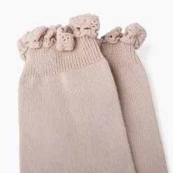 Leotardos Y Textil Condor<Pisamonas Calcetines Altos Con Puntilla