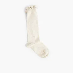 Leotardos Y Textil Condor<Pisamonas Calcetines Altos Con Puntilla