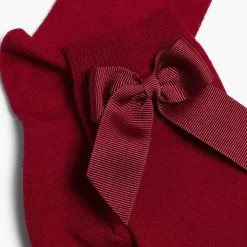 Leotardos Y Textil Condor<Pisamonas Calcetines Altos Condor Algodon Con Lazo