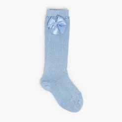 Leotardos Y Textil Condor<Pisamonas Calcetines Altos Condor Perle Con Lazo