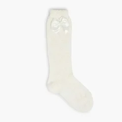 Leotardos Y Textil Condor<Pisamonas Calcetines Altos Condor Perle Con Lazo