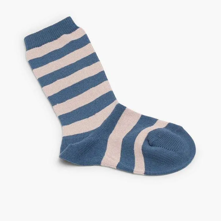 Leotardos Y Textil Condor<Pisamonas Calcetines Altos De Rayas