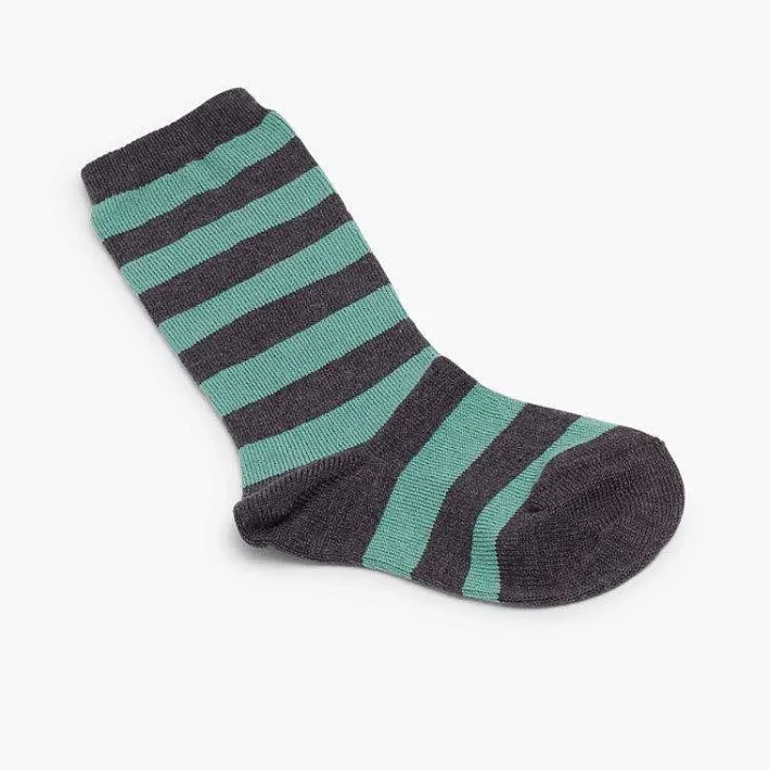 Leotardos Y Textil Condor<Pisamonas Calcetines Altos De Rayas