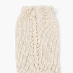Leotardos Y Textil Condor<Pisamonas Calcetines Altos Perle Calado Lateral