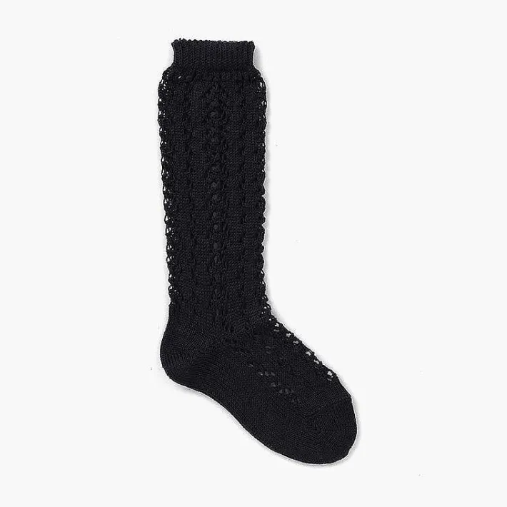 Leotardos Y Textil Condor<Pisamonas Calcetines Altos Perle Calados