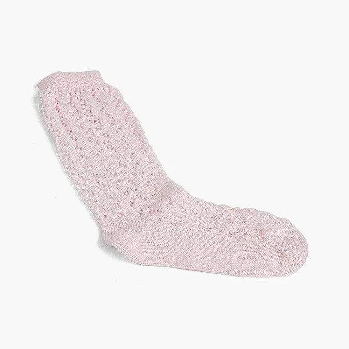 Leotardos Y Textil Condor<Pisamonas Calcetines Altos Perle Calados