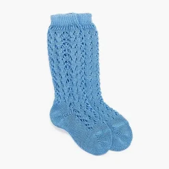 Leotardos Y Textil Condor<Pisamonas Calcetines Altos Perle Calados