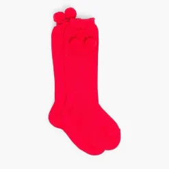 Leotardos Y Textil Condor<Pisamonas Calcetines Altos Perle Condor Con Borlas