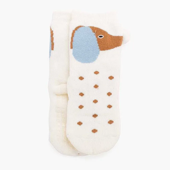 Leotardos Y Textil Condor<Pisamonas Calcetines Antideslizantes Pompon Perrito