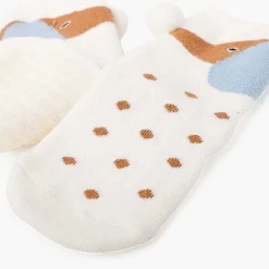 Leotardos Y Textil Condor<Pisamonas Calcetines Antideslizantes Pompon Perrito