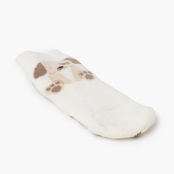 Leotardos Y Textil Condor<Pisamonas Calcetines Antideslizantes Perrito Pompon