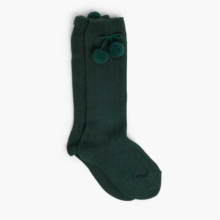 Leotardos Y Textil Condor<Pisamonas Calcetines Condor Bebe Con Pompon