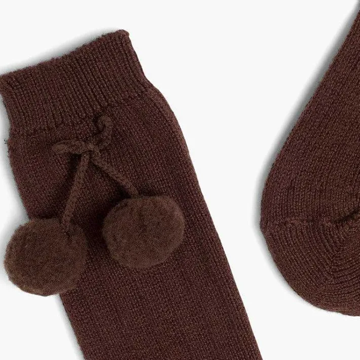 Leotardos Y Textil Condor<Pisamonas Calcetines Condor Bebe Con Pompon
