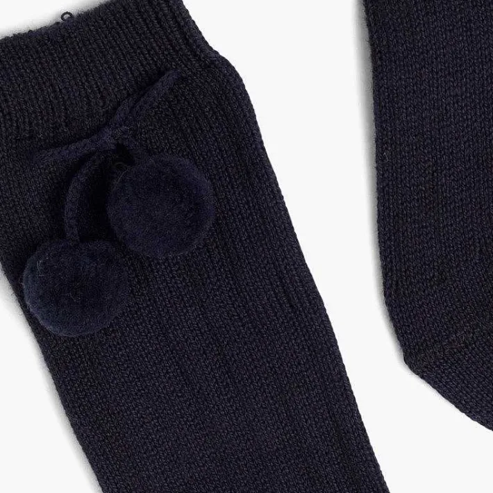 Leotardos Y Textil Condor<Pisamonas Calcetines Condor Bebe Con Pompon