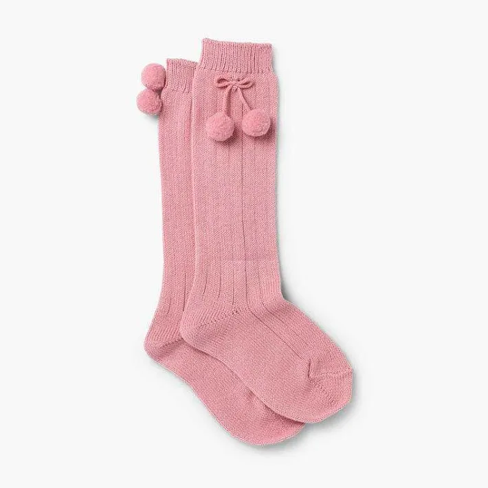 Leotardos Y Textil Condor<Pisamonas Calcetines Condor Bebe Con Pompon