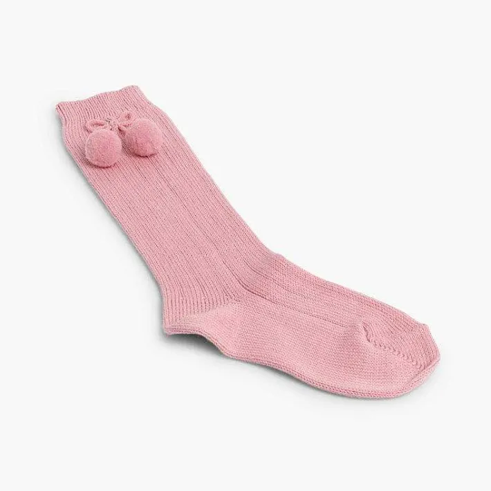 Leotardos Y Textil Condor<Pisamonas Calcetines Condor Bebe Con Pompon