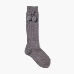 Leotardos Y Textil Condor<Pisamonas Calcetines Condor Bebe Con Pompon