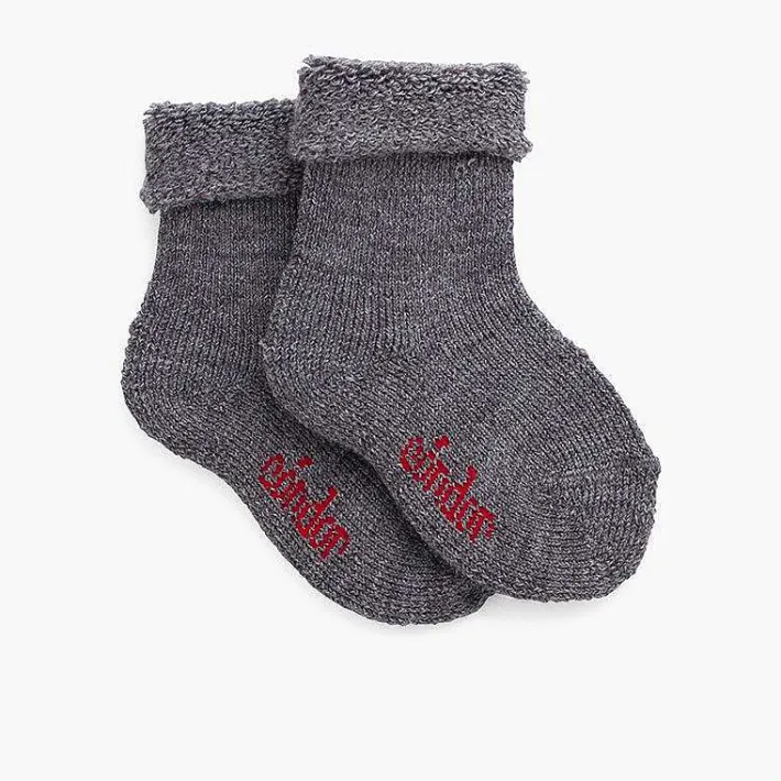 Leotardos Y Textil Condor<Pisamonas Calcetines De Lana Y Rizo Bebe