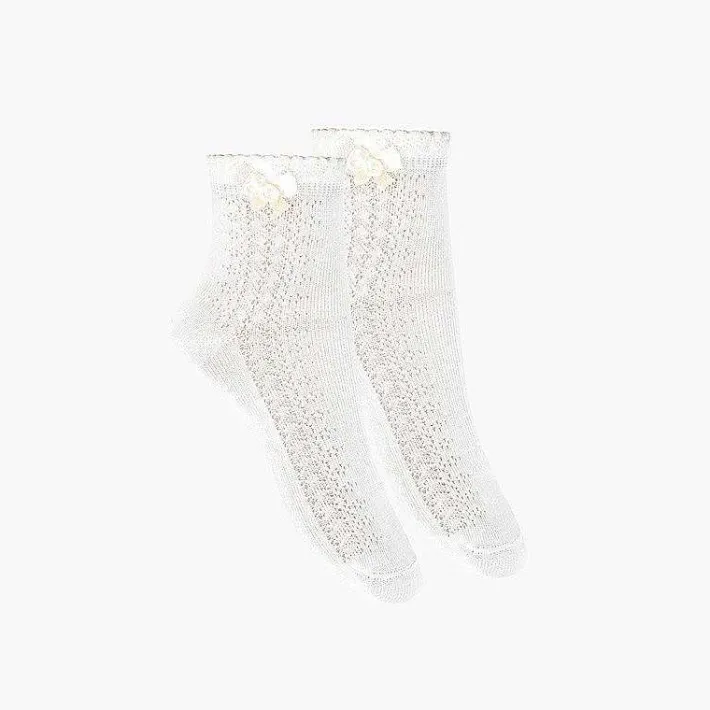 Para Ceremonias<Pisamonas Calcetines De Vestir Calados Con Lazo