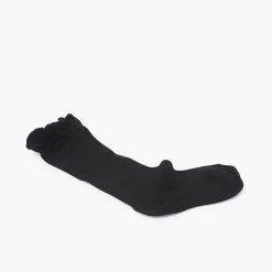 Para Ceremonias<Pisamonas Calcetines Fruncido Terciopelo