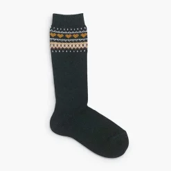 Leotardos Y Textil Condor<Pisamonas Calcetines Greca Corazones