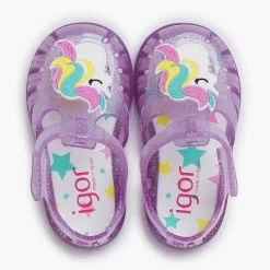 Cangrejeras Y Chanclas<Pisamonas Cangrejeras Glitter Unicornio Tira Adherente