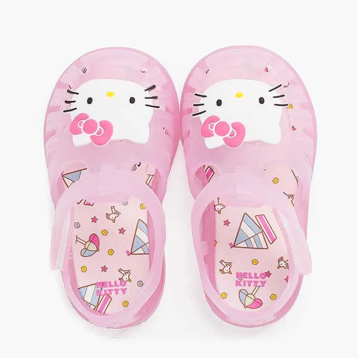 Cangrejeras Y Chanclas<Pisamonas Cangrejeras Hello Kitty Cierre Adherente