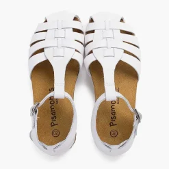 Sandalias<Pisamonas Cangrejeras Mujer Y Niños Piel Suela Bio